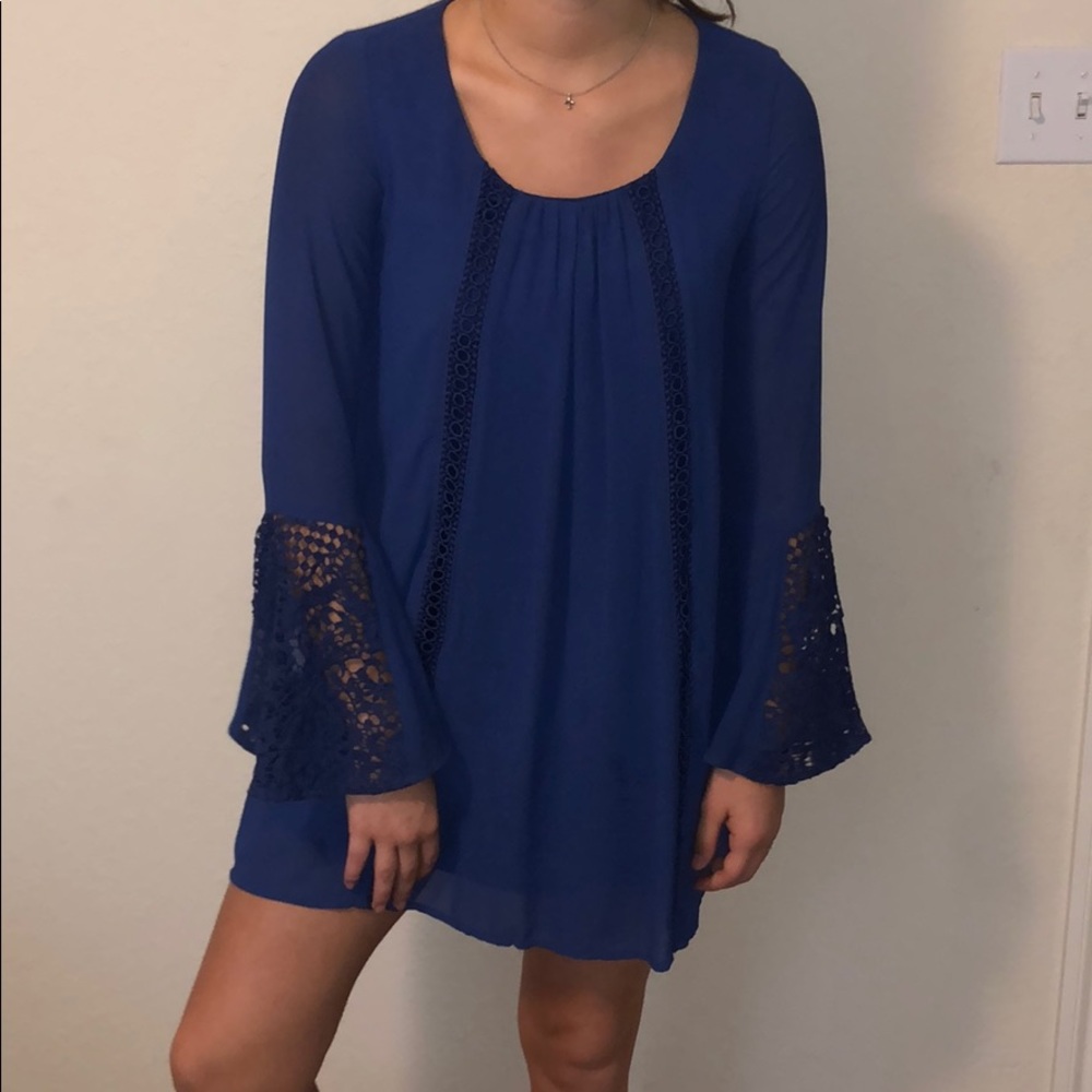 Flowy Blue Dress